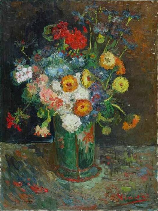Vincent Van Gogh Flowers oil painting image